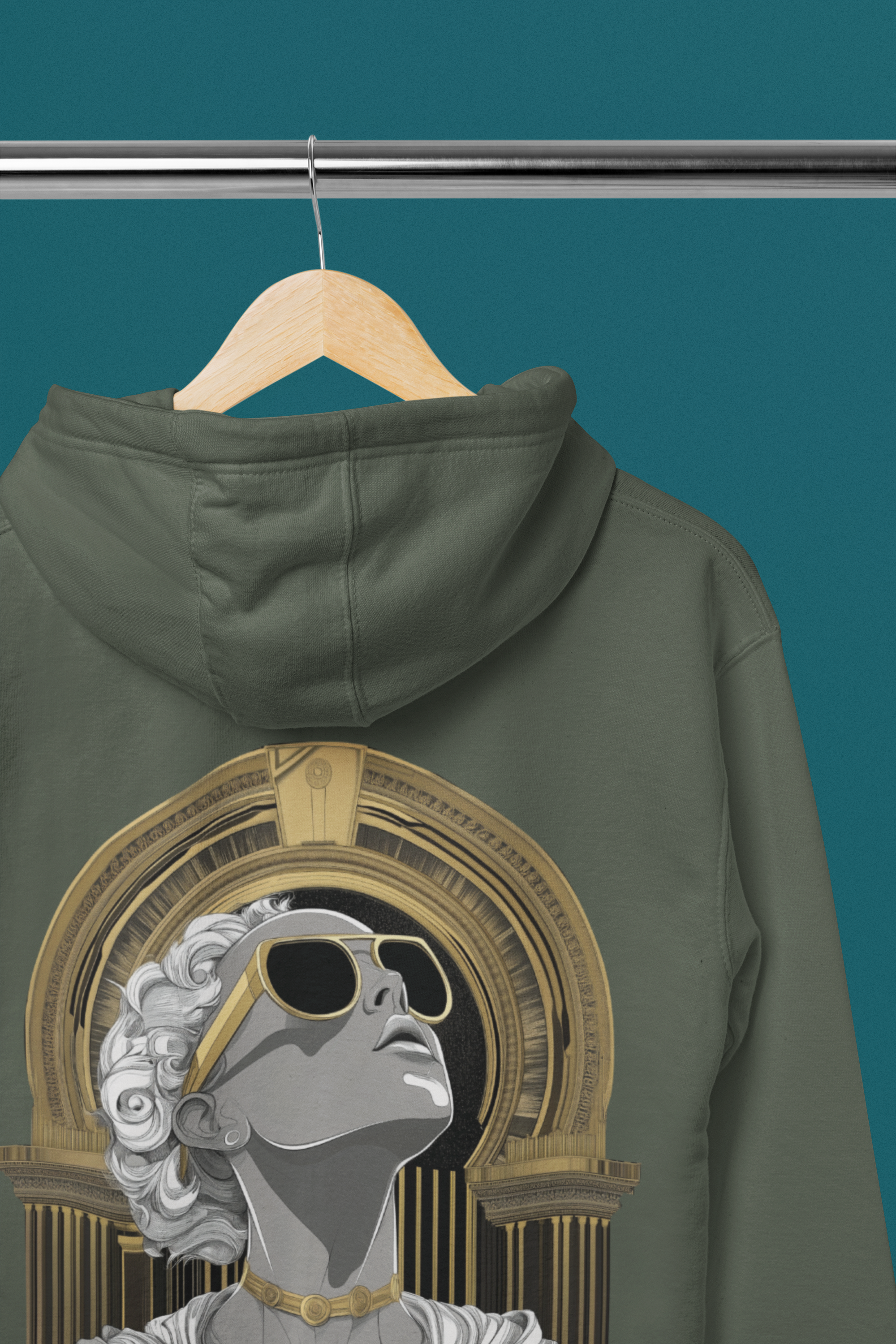 Hoodie - Golden Athena