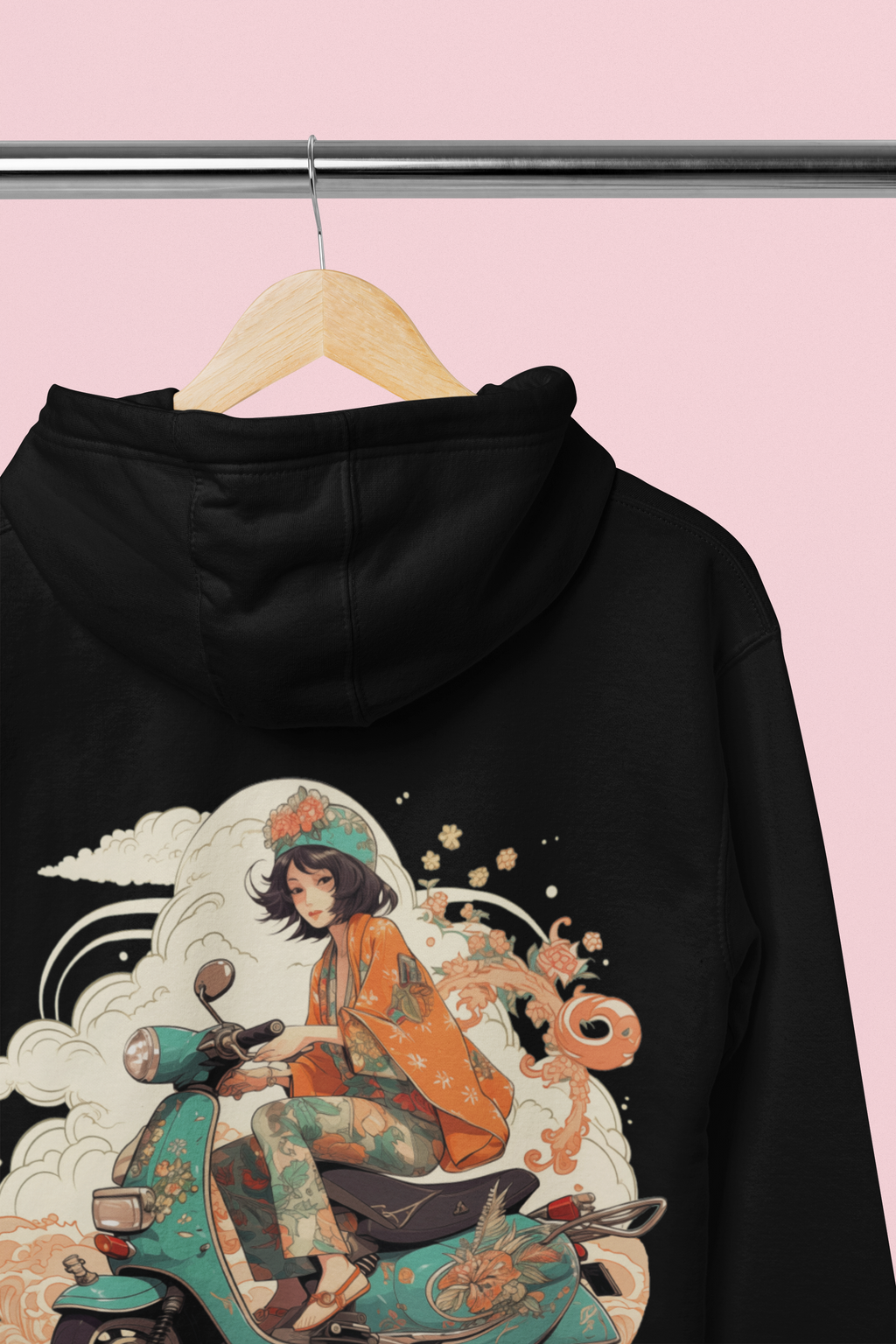 Hoodie - Kimono Ride