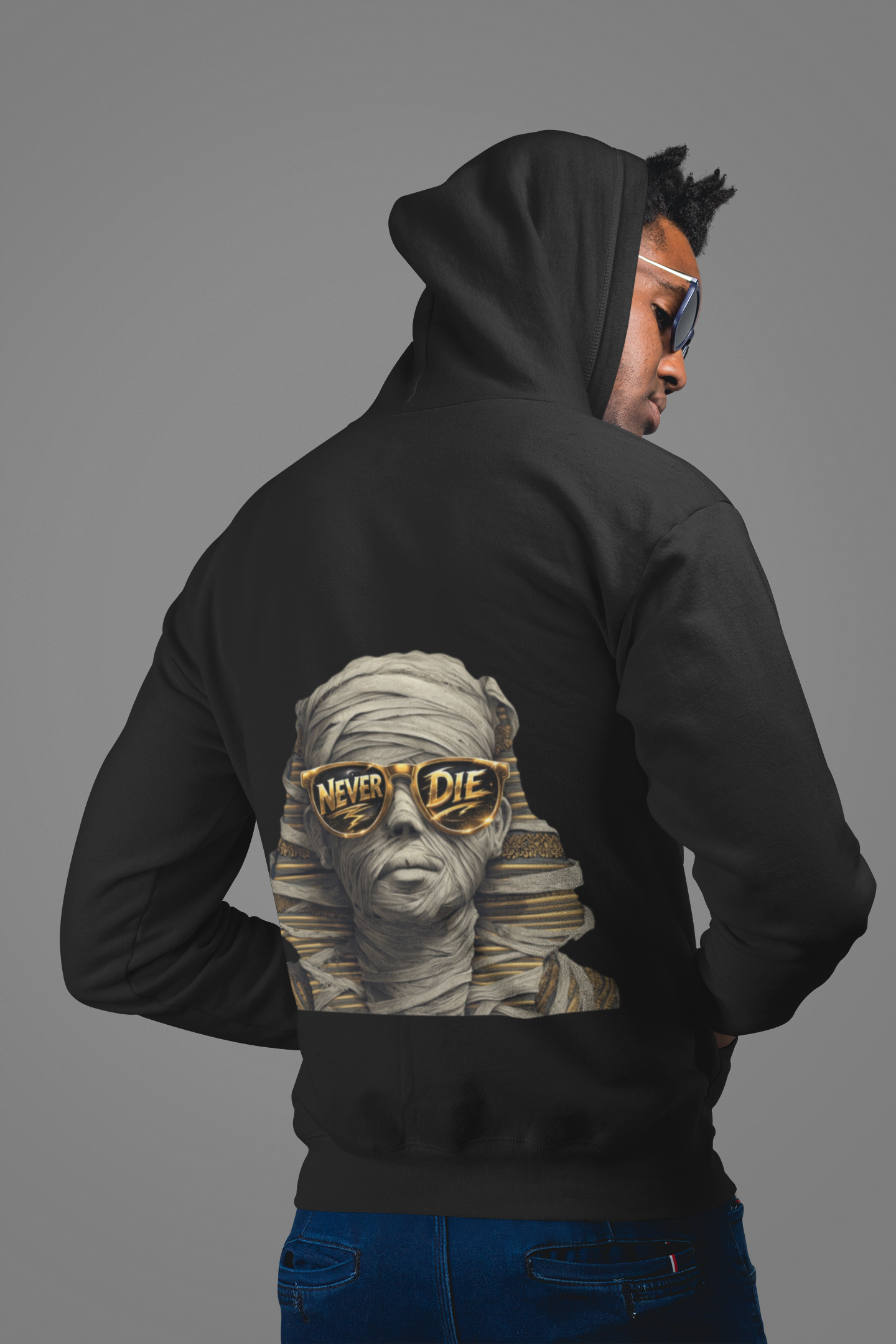 Hoodie - Never die